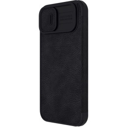 Nillkin Qin Pro Leather Case for iPhone 13/14 (Black)