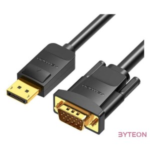 DisplayPort to VGA Cable Vention HBLBG 1,5m, 1080P 60Hz(Black)