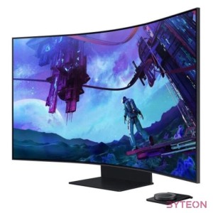 Samsung 55 LS55CG970NUXDU UHD 165Hz HDMI HDR10 ívelt kijelzős gamer monitor
