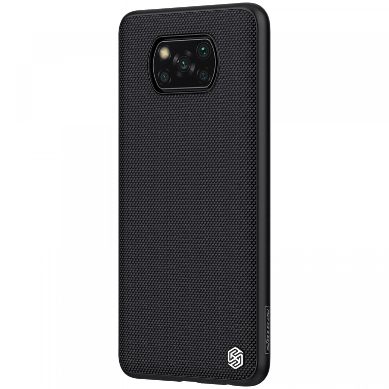 Nillkin Textured Case for Xiaomi POCO X3 NFC / X3 Pro (black)