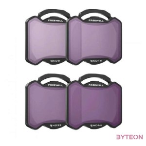 Set of 4 filters ND8,16,32,64 Freewell for DJI Avata 2