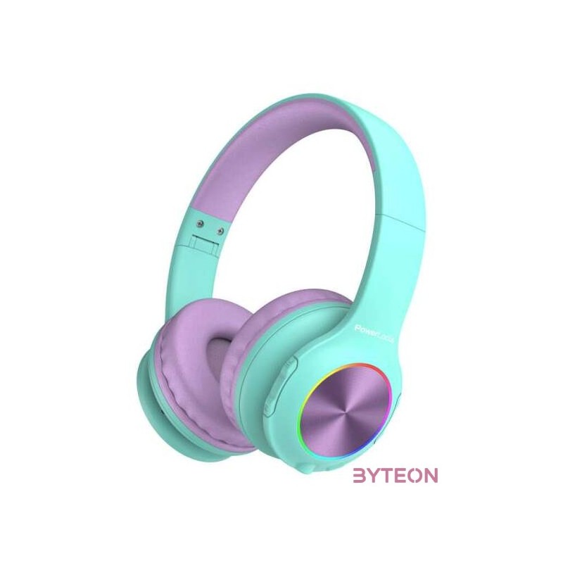 Wireless Headphones for kids PowerLocus PLED (blue&purple)