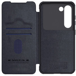 Nillkin Qin Leather Pro case for SAMSUNG S23+ (black)