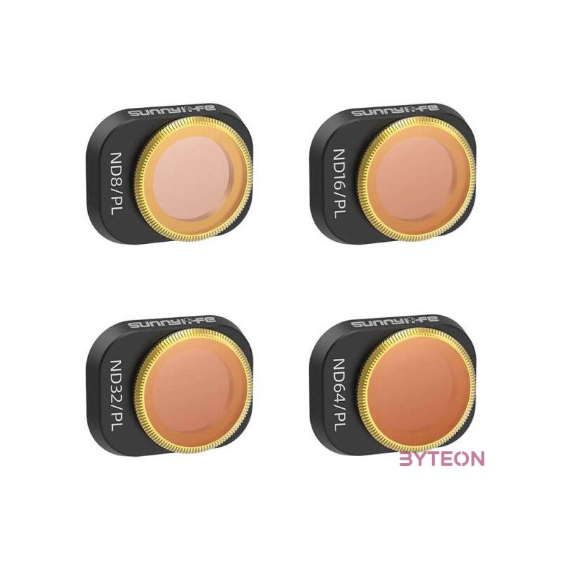 4 Lens Filters ND,PL 8, 16, 32, 64 Sunnylife for DJI MINI 4 PRO