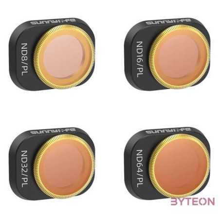 4 Lens Filters ND,PL 8, 16, 32, 64 Sunnylife for DJI MINI 4 PRO