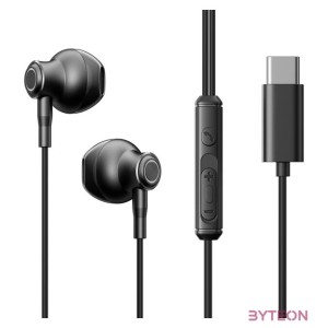 Wired Earphones JR-EC07, Type-C (Black)