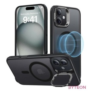 Classic Hybrid (HaloLock) ESR case with stand for iPhone 16 (black)