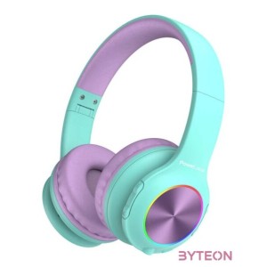 Wireless Headphones for kids PowerLocus PLED (blue&purple)