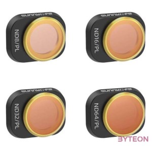 4 Lens Filters ND,PL 8, 16, 32, 64 Sunnylife for DJI MINI 4 PRO