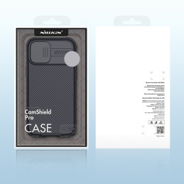 Nillkin CamShield Pro case for  iPhone 12/ iPhone12 Pro (black)