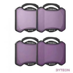 Set of 4 filters ND8,16,32,64 Freewell for DJI Avata 2