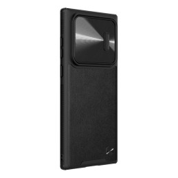 Nillkin CamShield Leather case for Samsung Galaxy S22 Ultra (Black)