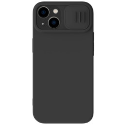 Nillkin CamShield Silky Silicone case for iPhone 14/13 (classic black)