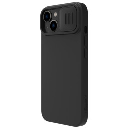 Nillkin CamShield Silky Silicone case for iPhone 14/13 (classic black)