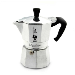 Bialetti Moka Express inox 1 személyes kotyogós kávéfőző