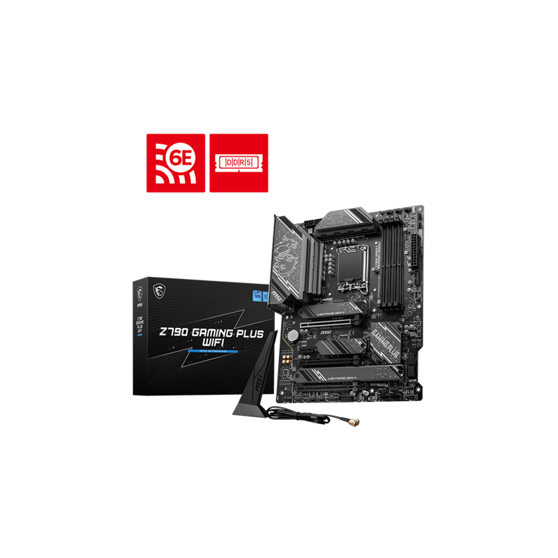 MSI Z790 GAMING PLUS WIFI Intel Z790 LGA1700 ATX alaplap