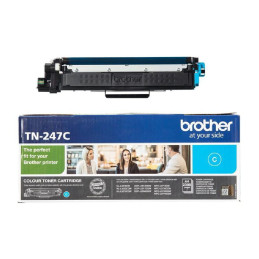 BROTHER TN-247C - Ciánkék