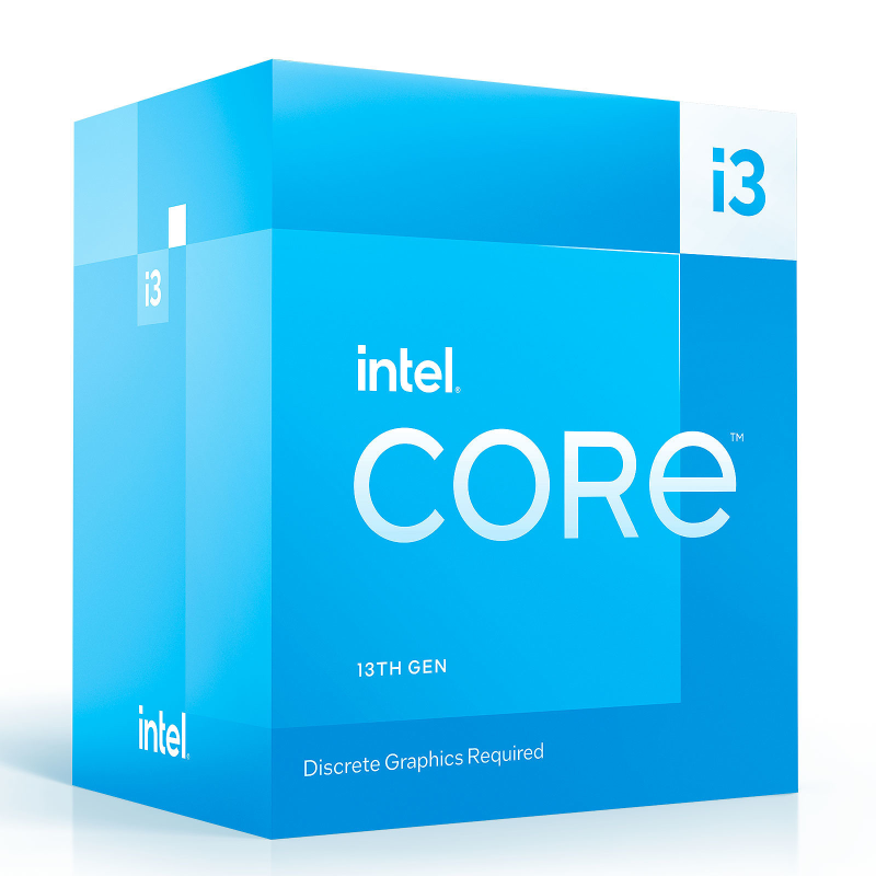 INTEL Core i3-13100F 3.4Ghz FC-LGA16A 12M Cache Boxed CPU