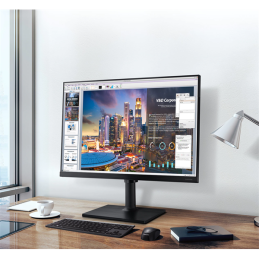 Samsung LF22T450FQR számítógép monitor 55,9 cm (22") 1920 x 1080 pixelek Full HD Fekete