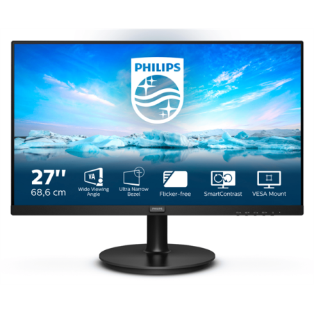 Philips V Line 271V8LA/00 LED display 68,6 cm (27") 1920 x 1080 pixelek Full HD Fekete