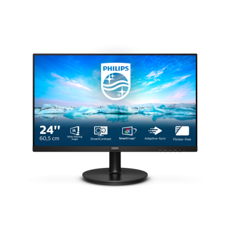 Philips V Line 242V8LA/00 LED display 60,5 cm (23.8") 1920 x 1080 pixelek Full HD Fekete