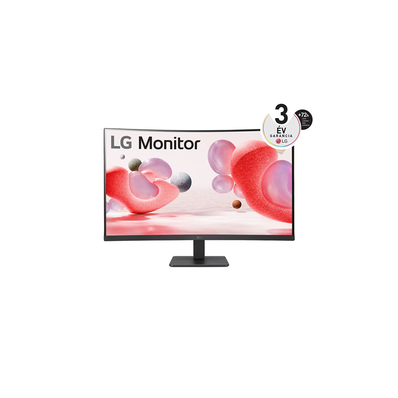 LG 31,5" 32MR50C-B FHD VA HDMI/VGA ívelt monitor