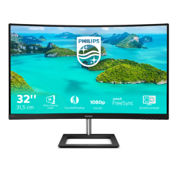 Monitor Philips 322E1C/00 31,5'' FullHD, MVA, D-Sub/HDMI/DP, speakers