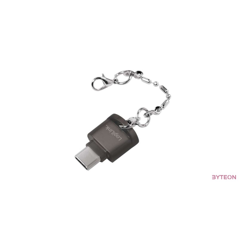 LOGILINK -  USB-C to microSD Card reader as a key chain