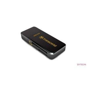 Transcend card reader USB 3.1 Gen 1 SD/microSD, black