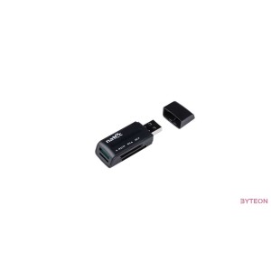 Natec Card Reader MINI ANT 3 SDHC, MMC, M2, Micro SD, USB 2.0 Black