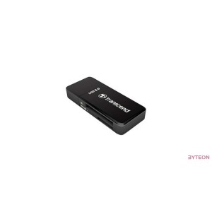 Transcend card reader USB 3.1 Gen 1 SD/microSD, black