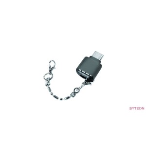 LOGILINK -  USB-C to microSD Card reader as a key chain