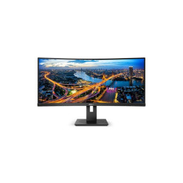 Philips B Line 345B1C/00 számítógép monitor 86,4 cm (34") 3440 x 1440 pixelek Quad HD LCD Fekete