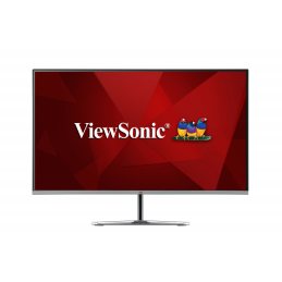 Viewsonic VX Series VX2476-SMH LED display 60,5 cm (23.8") 1920 x 1080 pixelek Full HD Fekete, Ezüst