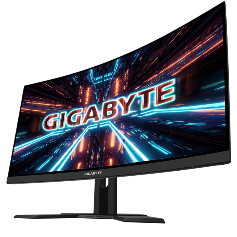 Gigabyte G27QC A [27", VA, Ívelt] - Fekete