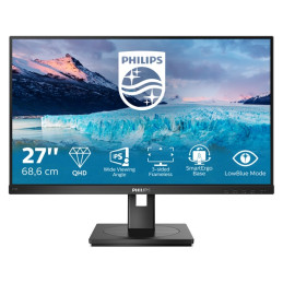 Philips S Line 275S1AE/00 LED display 68,6 cm (27") 2560 x 1440 pixelek 2K Ultra HD LCD Fekete