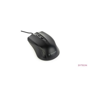 Gembird optical mouse MUS-4B-01, 1200 DPI, USB, Black, 1.35m cable length