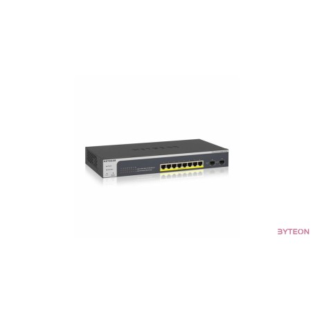 SwitchNetgear ProSafe Smart 10-Port Gigabit Switch 8xPoE+ 190W, 2xSFP (GS510TPP)