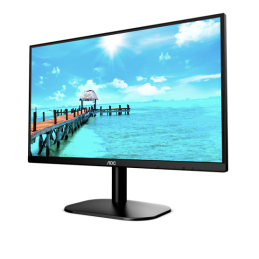 AOC B2 24B2XDAM LED display 60,5 cm (23.8") 1920 x 1080 pixelek Full HD Fekete