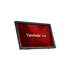 Viewsonic TD2423 érintőképernyős monitor 59,9 cm (23.6") 1920 x 1080 pixelek Többérintéses Többfelhasználós Fekete