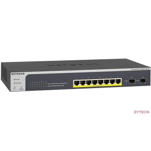 SwitchNetgear ProSafe Smart 10-Port Gigabit Switch 8xPoE+ 190W, 2xSFP (GS510TPP)