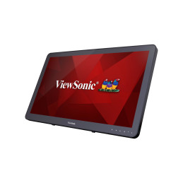 Viewsonic TD2430 érintőképernyős monitor 59,9 cm (23.6") 1920 x 1080 pixelek Többérintéses Többfelhasználós Fekete