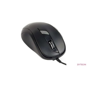 Gembird optical mouse MUS-6B-01, 1600 DPI, USB, Black, 1.35m cable length