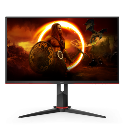 AOC 27G2SPU/BK számítógép monitor 68,6 cm (27") 1920 x 1080 pixelek Full HD Fekete, Vörös