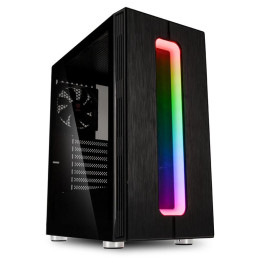 Kolink Nimbus RGB Tempered Glass Black