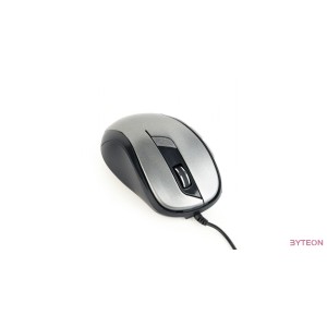 Gembird optical mouse MUS-6B-01-BG, 1600 DPI, USB, Black/spacegrey