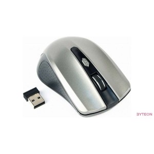 Gembird Wireless optical mouse MUSW-4B-04-BG, 1600 DPI, nano USB,black/spacegrey