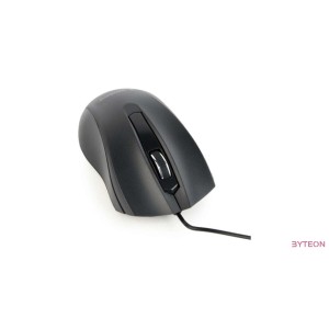 Gembird optical mouse MUS-3B-01, 1000 DPI, USB, Black, 1.35m cable length