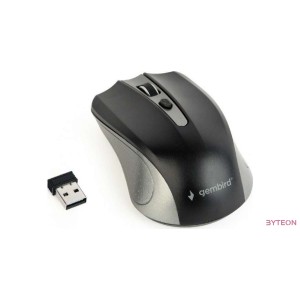 Gembird Wireless optical mouse MUSW-4B-04-GB, 1600 DPI, nano USB,spacegrey/black