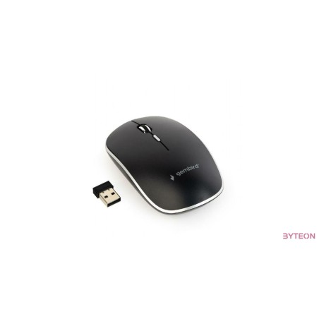 Gembird Wireless optical mouse MUSW-4B-01, 1600 DPI, nano USB, black
